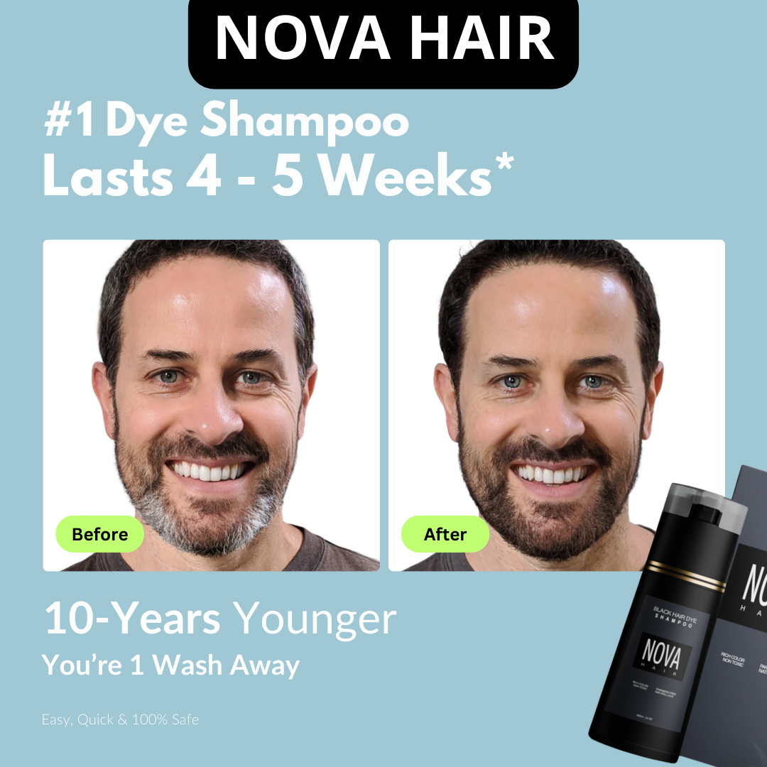 NovaHair®  Instant Dye Shampoo (Buy 1 Get 1 FREE)