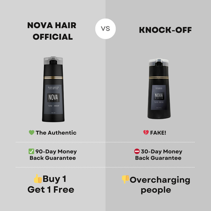 NovaHair®  Instant Dye Shampoo (Buy 1 Get 1 FREE)